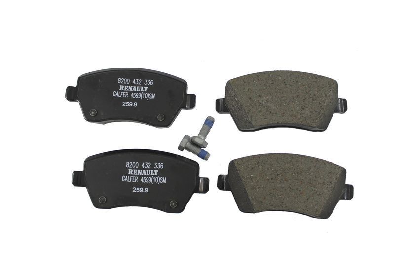 Тормозные колодки передние Renault Megane 4, Renault Original 2