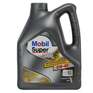 Моторне масло Mobil Super 3000 X1 5W-40 4 л. 1