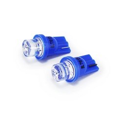 Лампочка LED T10 12V 5lm увігнута (синя) Balaton 1