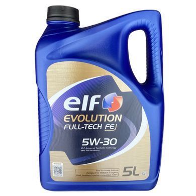 Моторное масло для Renault Laguna 3 ELF Evolution Full-Tech FE SAE 5W-30 5 л