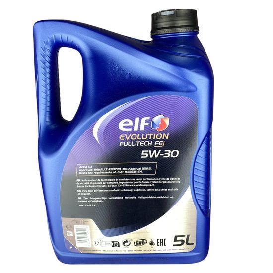 Моторна олива Master 2 Elf Full-Tech 5W-30 з фільтром сажі (5 л) 2