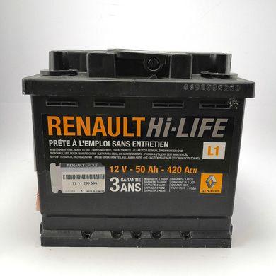 Акумуляторна батарея RENAULT Original (50 А*ч)  3