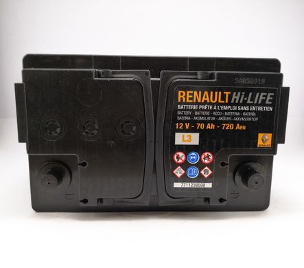 Аккумуляторная батарея (70 А*ч) RENAULT Original 4