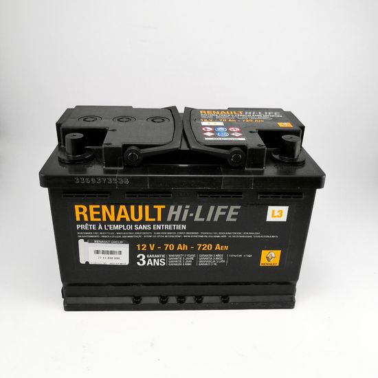 Аккумуляторная батарея (70 А*ч) RENAULT Original 2