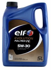Масло для Fluence Elf Full-Tech 5W-30 с сажевым фильтром (5 л) 1