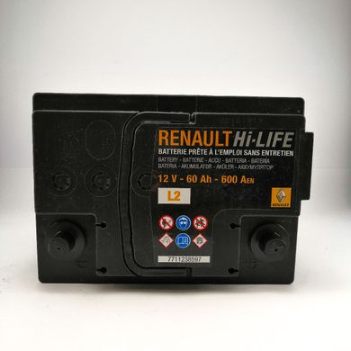 Акумуляторна батарея RENAULT Original (60 А*ч)  5