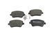 Тормозные колодки передние Renault Clio 4, Brembo