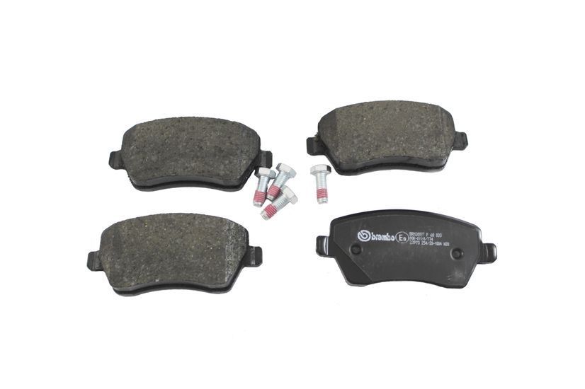 Тормозные колодки передние Renault Clio 4, Brembo