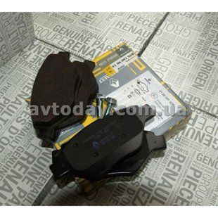 Колодки тормозные передние RENAULT Original 1