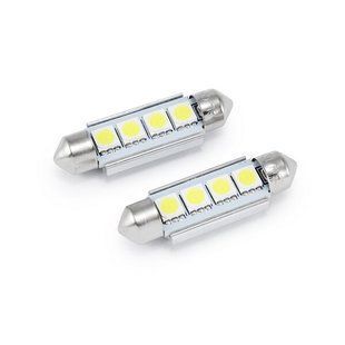 Лампочка LED C5W 41mm S10-5050-4smd 12V 20lm Balaton 1