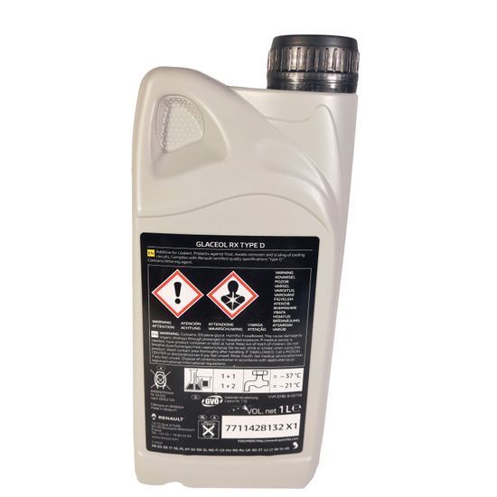 Антифриз концентрат Renault Оригінал Glaceol RX Type D, 1 л 2