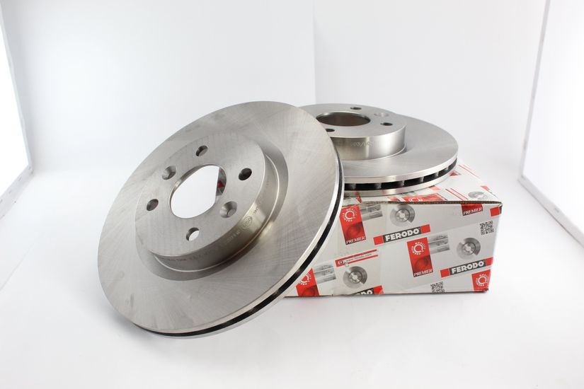 Комплект тормозних вентильованих дисків  Logan 2, Sandero, Symbol FERODO 2
