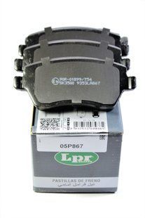 Тормозные колодки передние Renault Captur, LPR 1