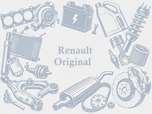 Рычаг передней подвески левый Renault Laguna 3 Оригинал